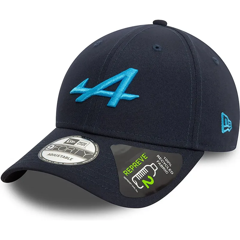 cappelli-curva-blu-marino-snapback-9forty-essential-repreve-dei-alpine-f1-team-formula-1-di-new-era