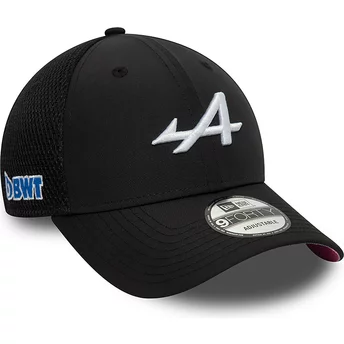 New Era 9FORTY Alpine F1 Team Formula 1 Black Trucker Hat