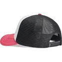 oblack-classic-trucker-cap-in-weiss-schwarz-und-rosa