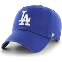 cappellino-curvo-blu-dei-los-angeles-dodgers-mlb-clean-up-di-47-brand