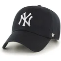 svart-kurvad-keps-new-york-yankees-mlb-clean-up-fran-47-brand