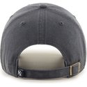47-brand-curved-brim-new-york-yankees-mlb-clean-up-cap-dunkelgrau