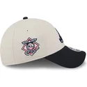 cappellino-curvo-beige-e-blu-navy-snapback-9forty-stretch-snap-4th-of-july-degli-atlanta-braves-mlb-di-new-era