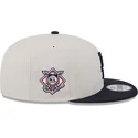 cappello-piatto-beige-e-blu-marino-snapback-9fifty-4th-of-july-dei-los-angeles-dodgers-mlb-di-new-era