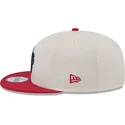 bezowo-czerwona-czapka-snapback-9fifty-oakland-athletics-mlb-z-okazji-4-lipca-od-new-era