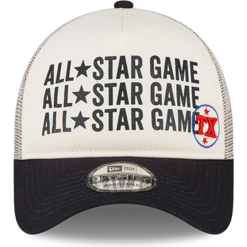 bezowo-granatowa-czapka-trucker-a-frame-all-star-game-texas-rangers-mlb-od-new-era