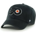 47-brand-curved-brim-philadelphia-flyers-nhl-clean-up-cap-schwarz