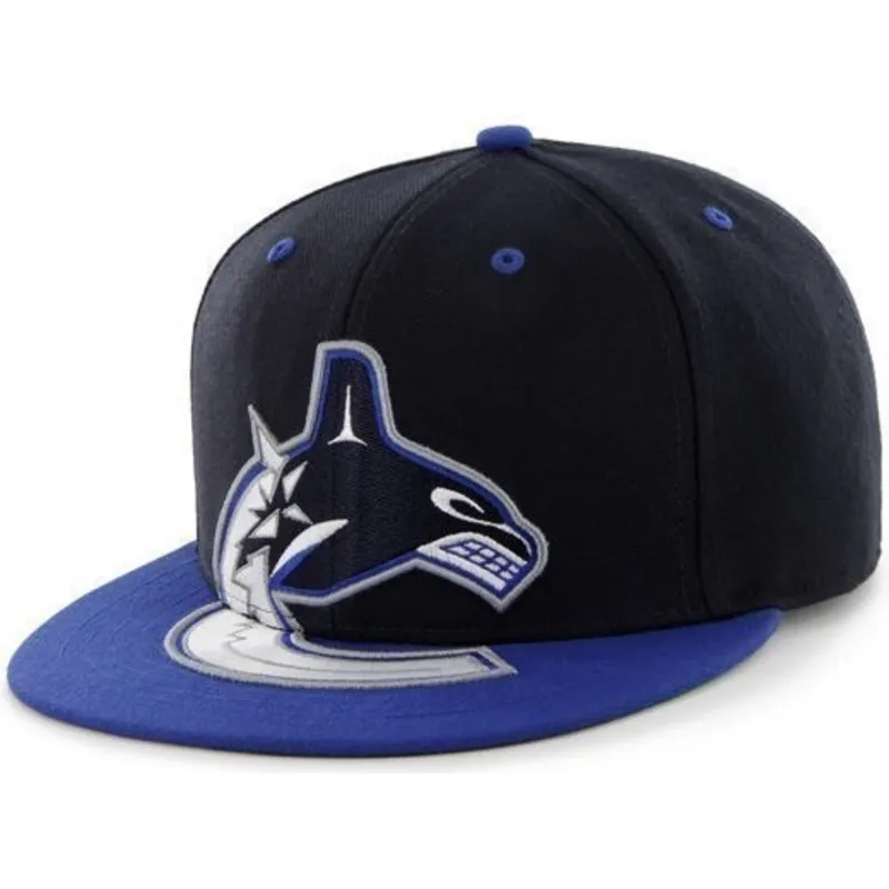 cappelli-piatta-nero-snapback-dei-vancouver-canucks-nhl-di-47-brand