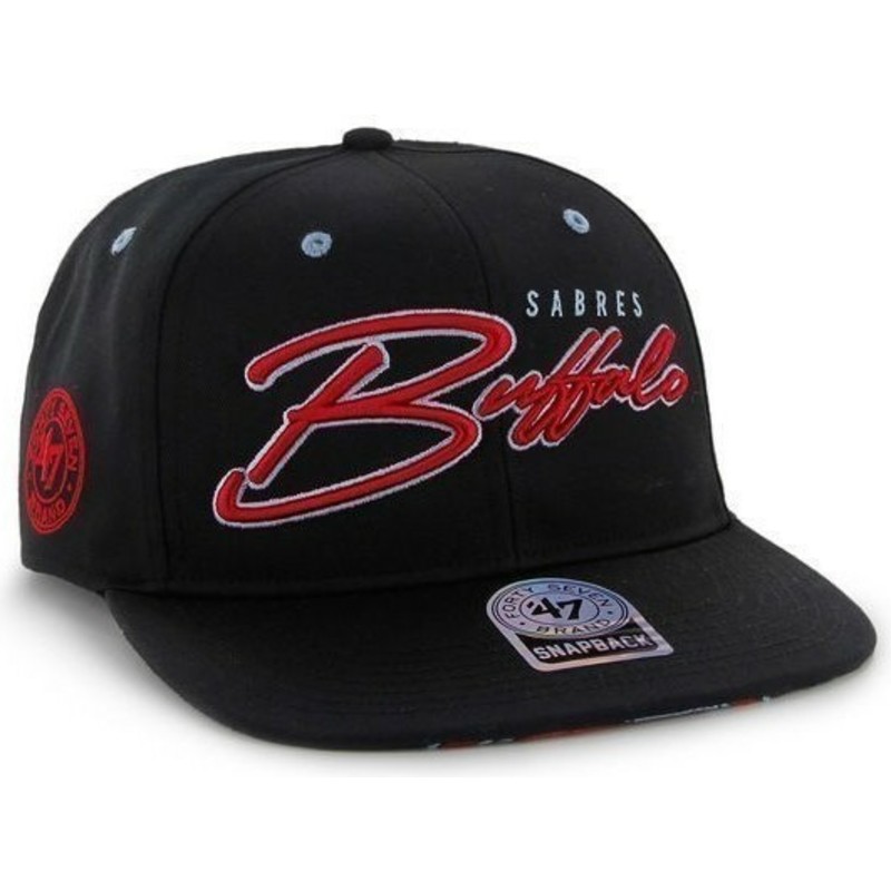 47-brand-flat-brim-script-logo-buffalo-sabres-nhl-snapback-cap-schwarz-