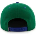 cappellino-snapback-verde-e-blu-piatto-dei-vancouver-canucks-nhl-di-47-brand