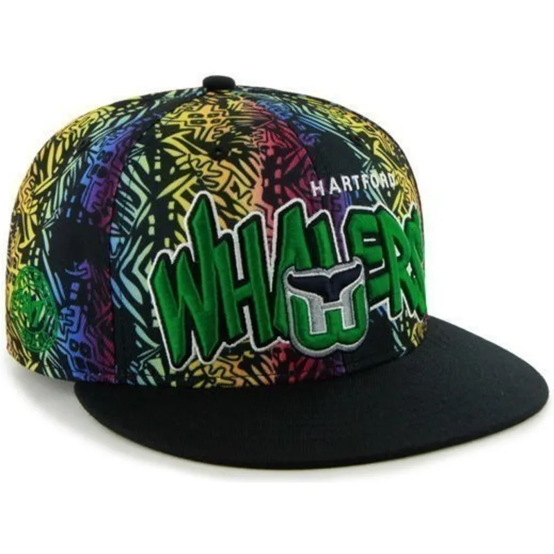 cappelli-piatta-verde-snapback-multicolor-dei-hartford-whalers-nhl-di-47-brand cappelli-piatta-verde-snapback-multicolor-dei-hartford-whalers-nhl-di-47-brand
