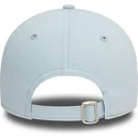 cappellino-curvo-azzurro-regolabile-con-logo-blu-9twenty-league-essential-dei-new-york-yankees-mlb-di-new-era