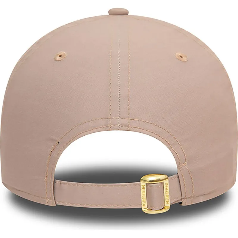 mutzen-gebogen-beige-verstellbares-band-dorado-9forty-flawless-der-new-york-yankees-mlb-von-new-era