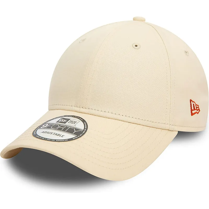 cappelli-curva-beige-cinghia-regolabile-9forty-di-new-era