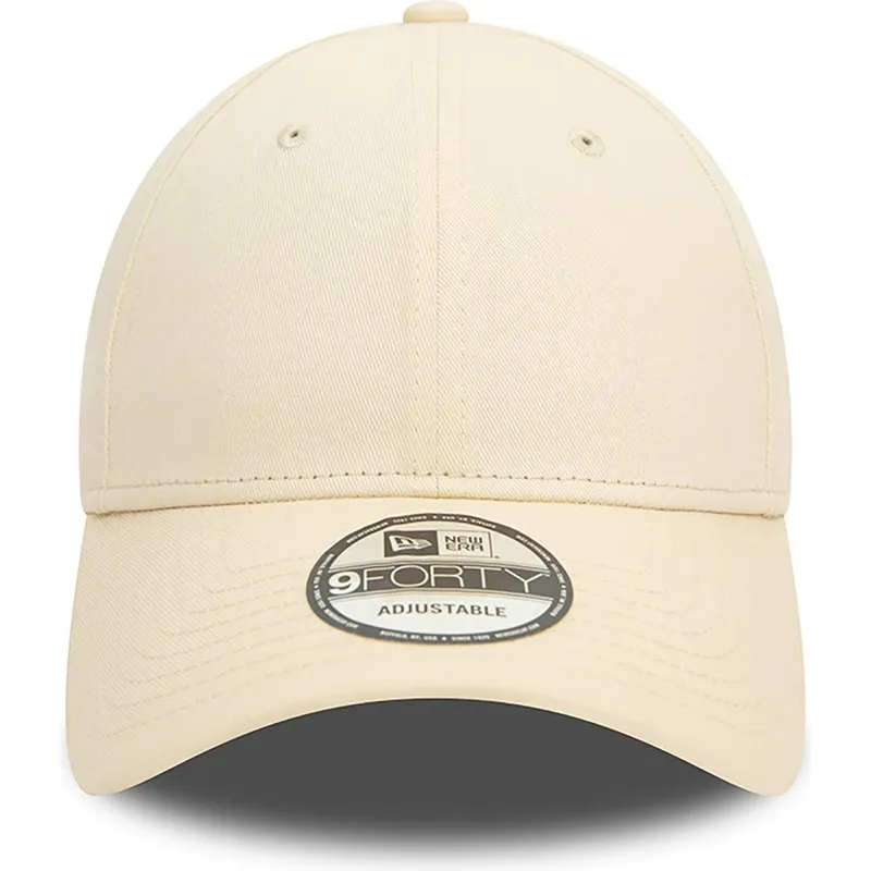 cappelli-curva-beige-cinghia-regolabile-9forty-di-new-era