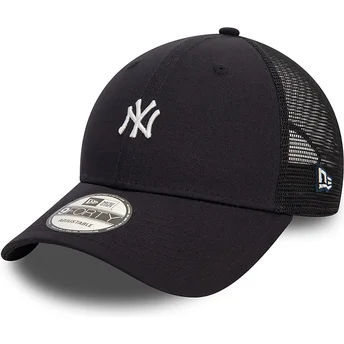 Ρυθμιζόμενο μαύρο καπέλο trucker 9FORTY Mini Homefield των New York Yankees MLB της New Era