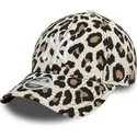 cappellino-curvo-leopardo-regolabile-da-donna-9forty-dei-new-york-yankees-mlb-di-new-era