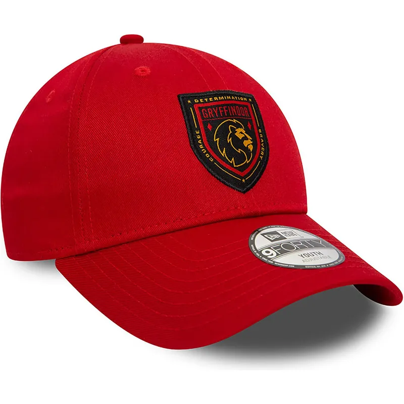 cappellino-curvo-rosso-snapback-per-bambino-di-gryffindor-harry-potter-di-new-era