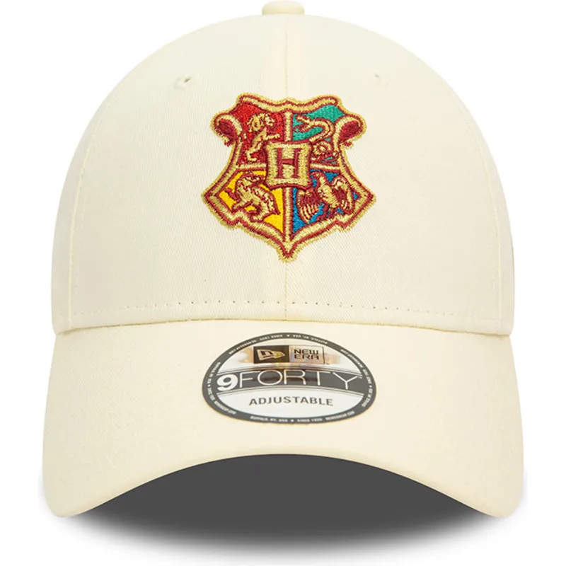 cappelli-curva-beige-cinghia-regolabile-9forty-dei-hogwarts-harry-potter-di-new-era
