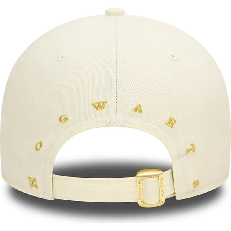 cappelli-curva-beige-cinghia-regolabile-9forty-dei-hogwarts-harry-potter-di-new-era