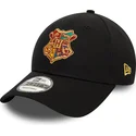 casquette-courbee-noire-ajustable-9forty-hogwarts-harry-potter-new-era