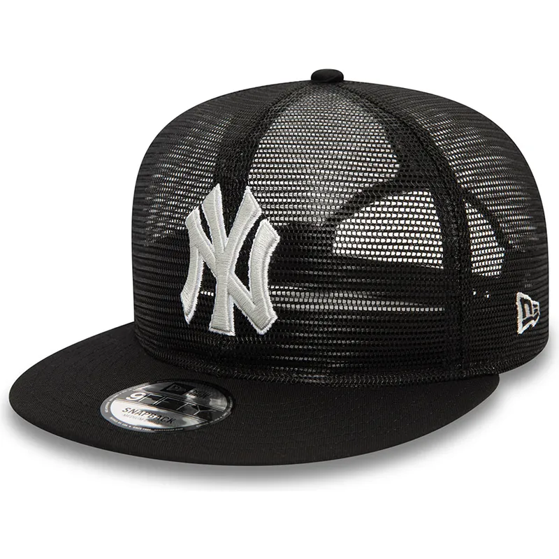 new-era-new-york-yankees-mlb-sort-9fifty-broderet-mesh-flad-trucker-kasket