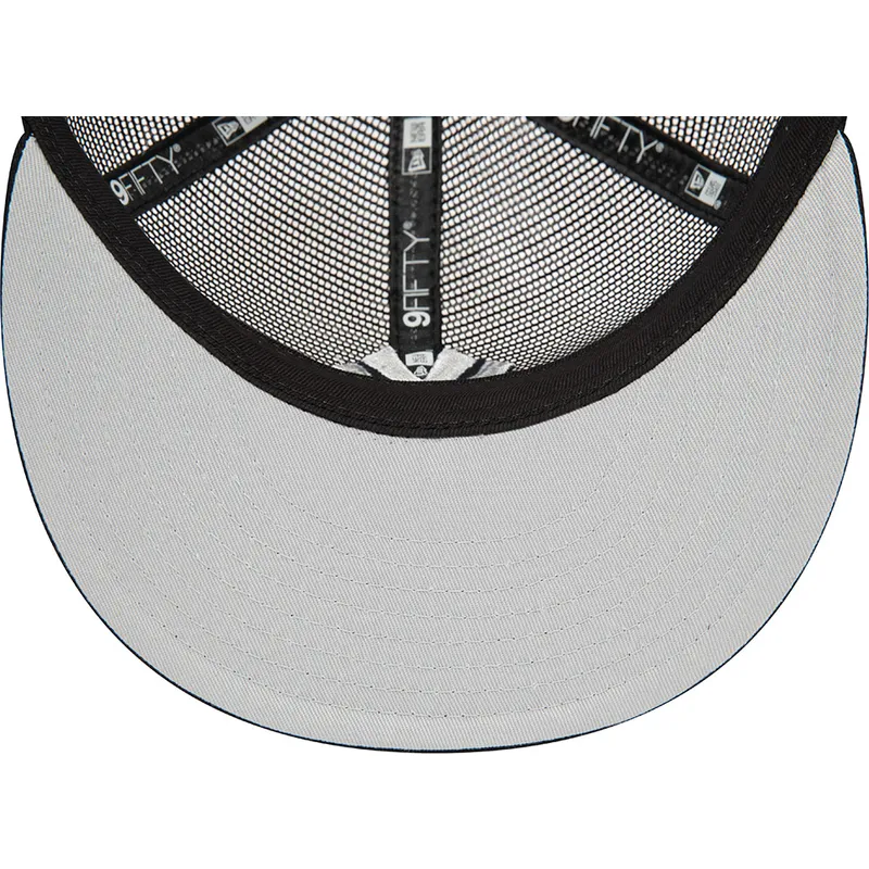 new-era-new-york-yankees-mlb-sort-9fifty-broderet-mesh-flad-trucker-kasket