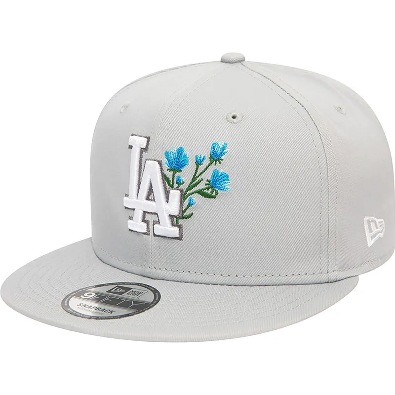 mutzen-flach-grau-snapback-9fifty-seasonal-flower-der-los-angeles-dodgers-mlb-von-new-era mutzen-flach-grau-snapback-9fifty-seasonal-flower-der-los-angeles-dodgers-mlb-von-new-era
