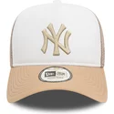 cappellino-trucker-bianco-e-beige-a-frame-world-series-dei-new-york-yankees-mlb-di-new-era