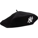basco-nero-da-donna-wool-beret-dei-new-york-yankees-mlb-di-new-era