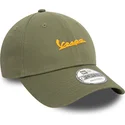 cappellino-curvo-verde-regolabile-9forty-seasonal-di-vespa-piaggio-di-new-era