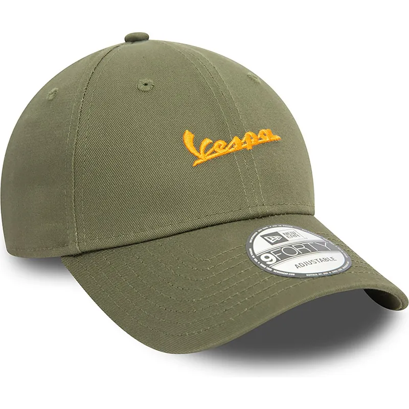 cappelli-curva-verde-cinghia-regolabile-9forty-seasonal-dei-vespa-piaggio-di-new-era