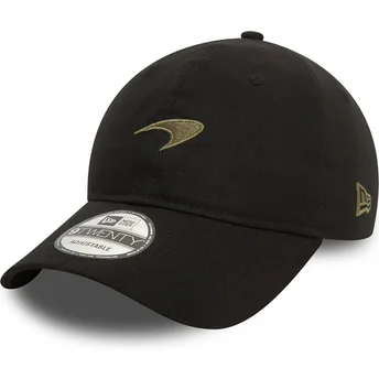 Casquette courbée noire ajustable avec logo vert 9TWENTY...