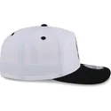 cappellino-curvo-bianco-e-nero-snapback-golfer-chrome-logo-di-new-york-yankees-mlb-di-new-era