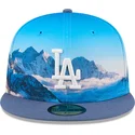 los-angeles-dodgers-mlb-59fifty-photoreal-fitted-blaue-flache-kappe-von-new-era