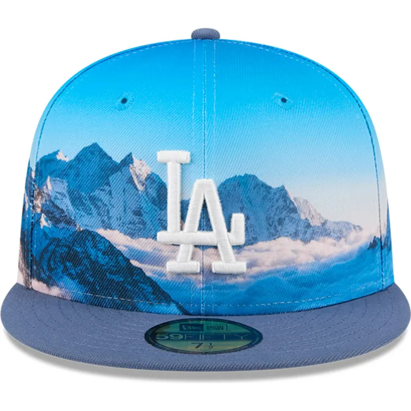 cappelli-piatta-blu-regolato-59fifty-photoreal-dei-los-angeles-dodgers-mlb-di-new-era