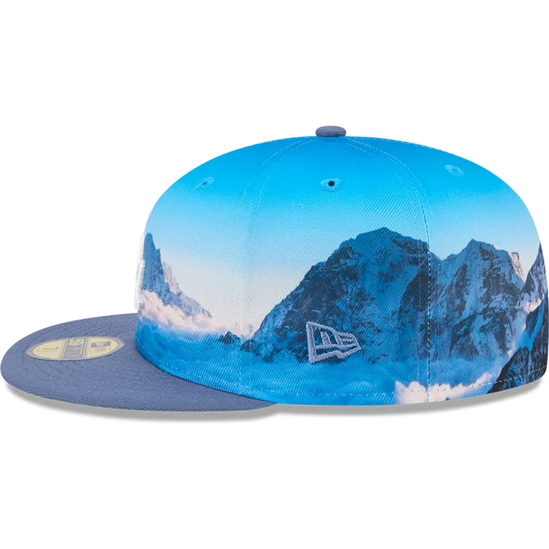 mutzen-flach-blau-angepasst-59fifty-photoreal-der-los-angeles-dodgers-mlb-von-new-era