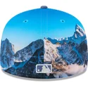 cappello-piatto-blu-aderente-59fifty-photoreal-dei-los-angeles-dodgers-mlb-di-new-era