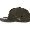cappellino-piatto-verde-regolabile-9fifty-waxed-canvas-dei-new-york-yankees-mlb-di-new-era