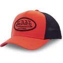 casquette-trucker-orange-blre-von-dutch