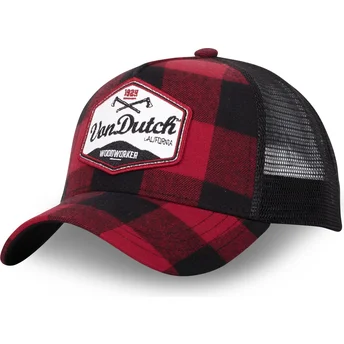 trucker-cap-rot-und-schwarz-car01-von-von-dutch