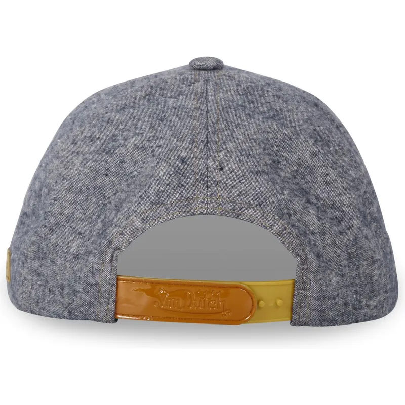 cappellino-curvo-grigio-snapback-jea02-di-von-dutch