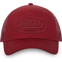 casquette-trucker-rouge-log05-von-dutch