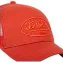 gorra-trucker-arancione-log06-di-von-dutch
