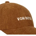 cappello-curvo-marrone-regolabile-vel24-ca-di-von-dutch