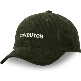 Casquette courbée verte ajustable VEL24 K Von Dutch