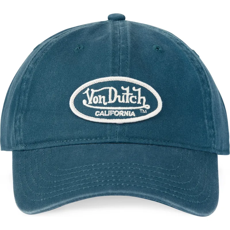 czapka-z-zakrzywionym-daszkiem-niebieska-regulowana-log-mid-od-von-dutch