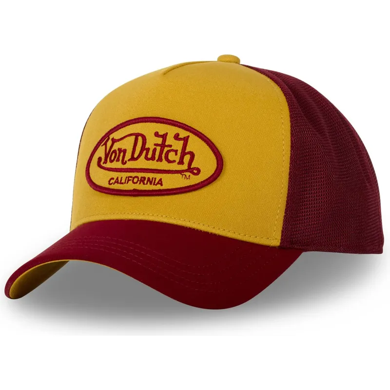 gul-og-rod-trucker-kasket-burg-fra-von-dutch