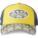 casquette-trucker-jaune-et-bleue-marine-eth02-von-dutch