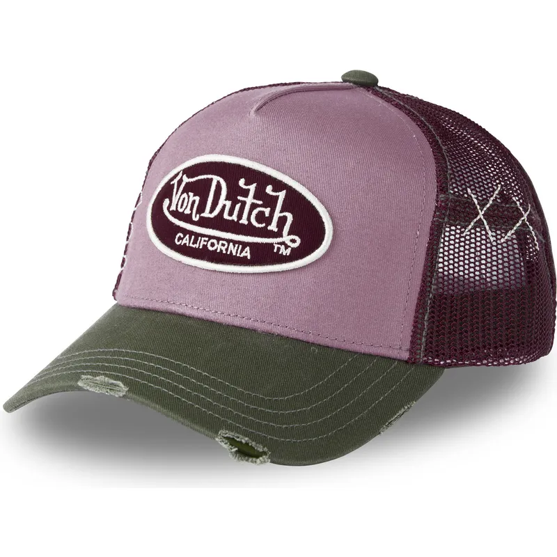 gorra-trucker-rosa-e-verde-kabu-di-von-dutch